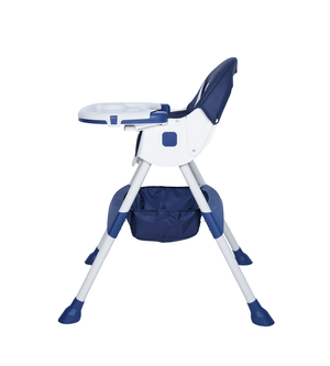 Chaises Hautes Chaise Haute Réglable Multifonctionnelle BLEU MARINE Produit_bebe_maroc