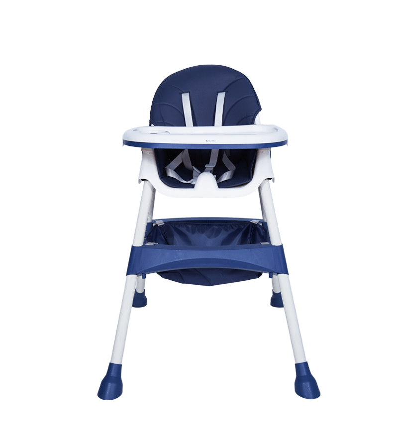 Chaises Hautes Chaise Haute Réglable Multifonctionnelle BLEU MARINE Produit_bebe_maroc