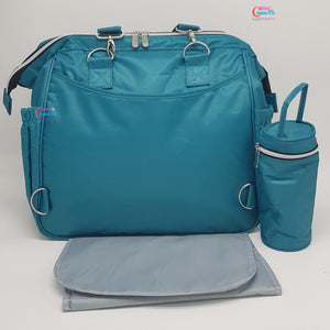 SAC À LANGER CHICCO 3 PIECES BLEU/VERT/ROUGE