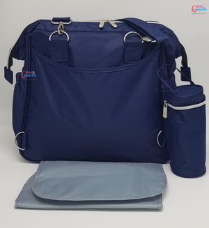 SAC À LANGER CHICCO 3 PIECES BLEU/VERT/ROUGE