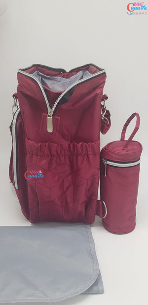 SAC À LANGER CHICCO 3 PIECES BLEU/VERT/ROUGE