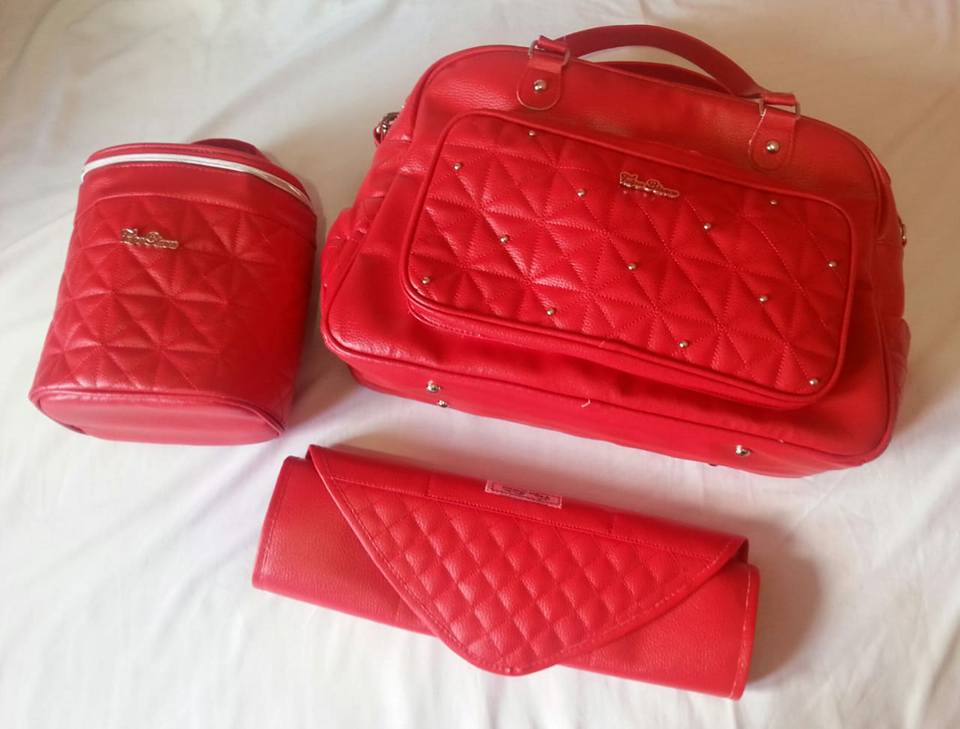 Sac à langer Similicuir Felpa blanca