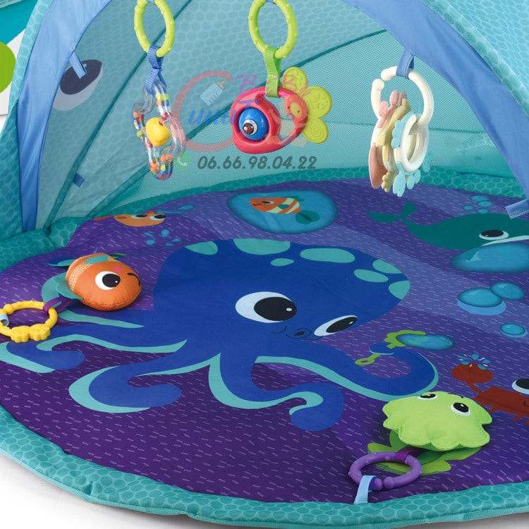 Tapis d'Activités Explore&Go Baleine Bright Starts 0m+