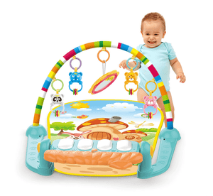 Tapis d'Eveil Jeux Bébé Piano Pied Musique Jouet