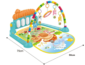 Tapis d'Eveil Jeux Bébé Piano Pied Musique Jouet