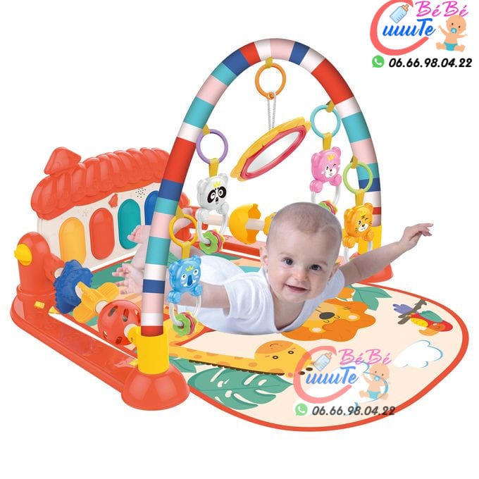 Tapis d'Éveil ZOO 3 en 1