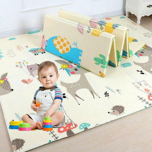 Tapis de jeu antidérapant pliable pour enfants, 200x180cm