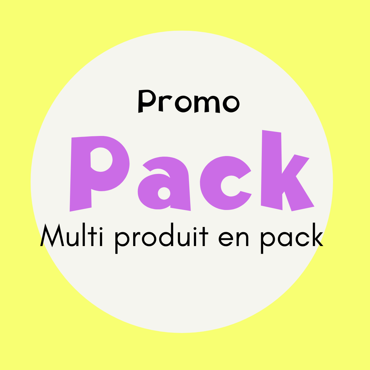 Packs promo pour bébé