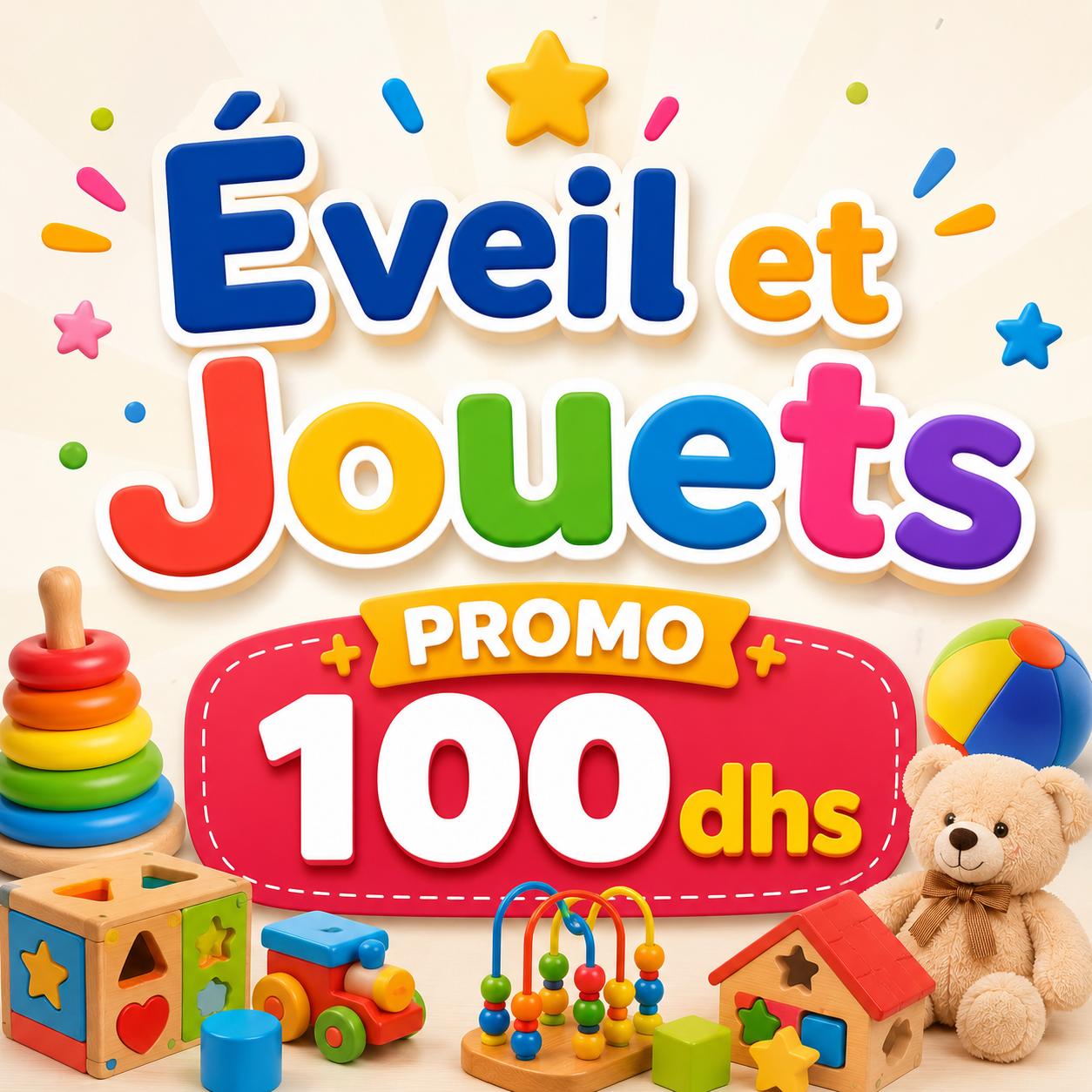 Éveil et Jouets 100dh