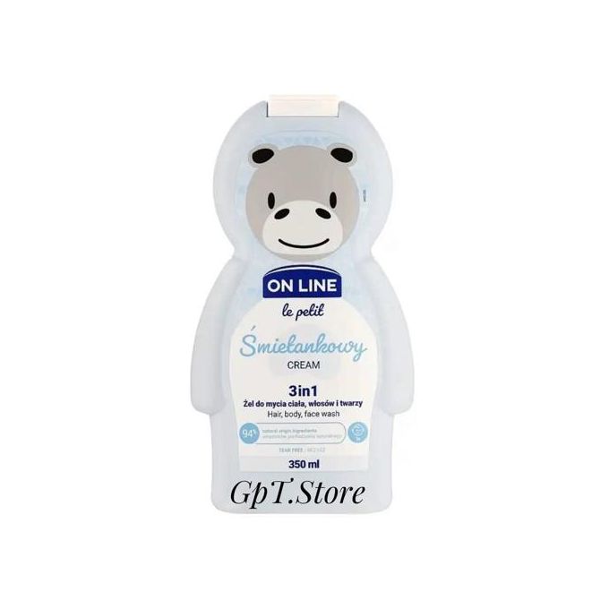 Body and Hair Cleanser “Cream” – Nettoyant Corps & Cheveux Bébé