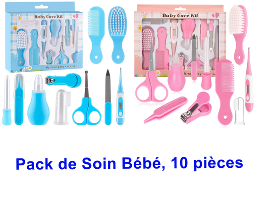 Pack de Soin Bébé, 10 pièces Professionnel