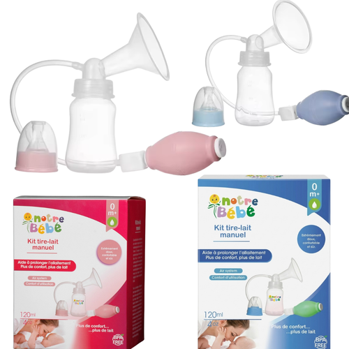 Tire-Lait Manuel Notre Bébé avec Pompe Intégrée