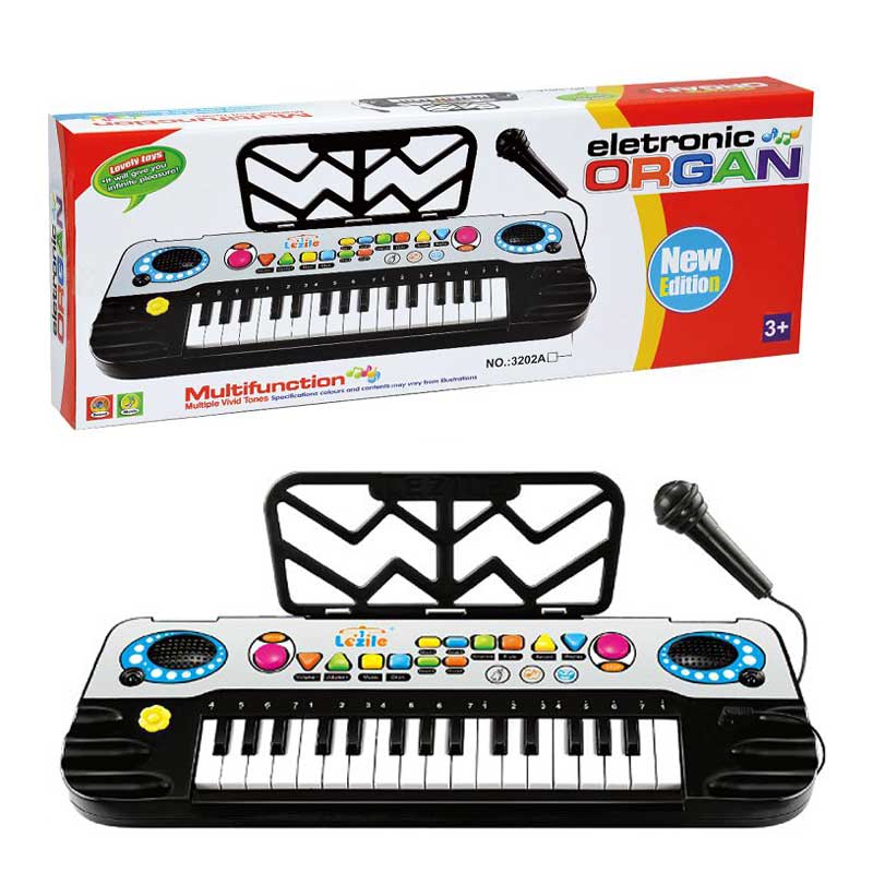 Piano Orgue Électronique Enfant – Clavier Musical à Piles