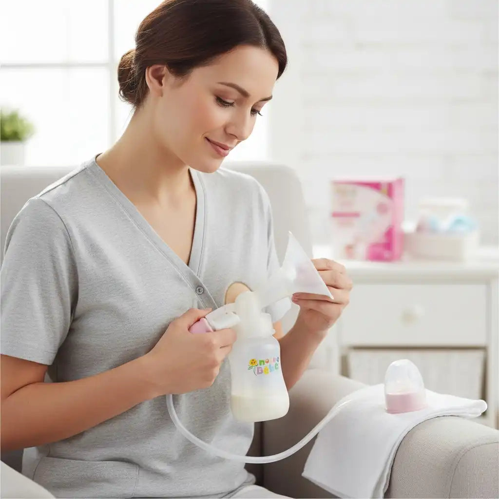 Tire-Lait Manuel Notre Bébé avec Pompe Intégrée