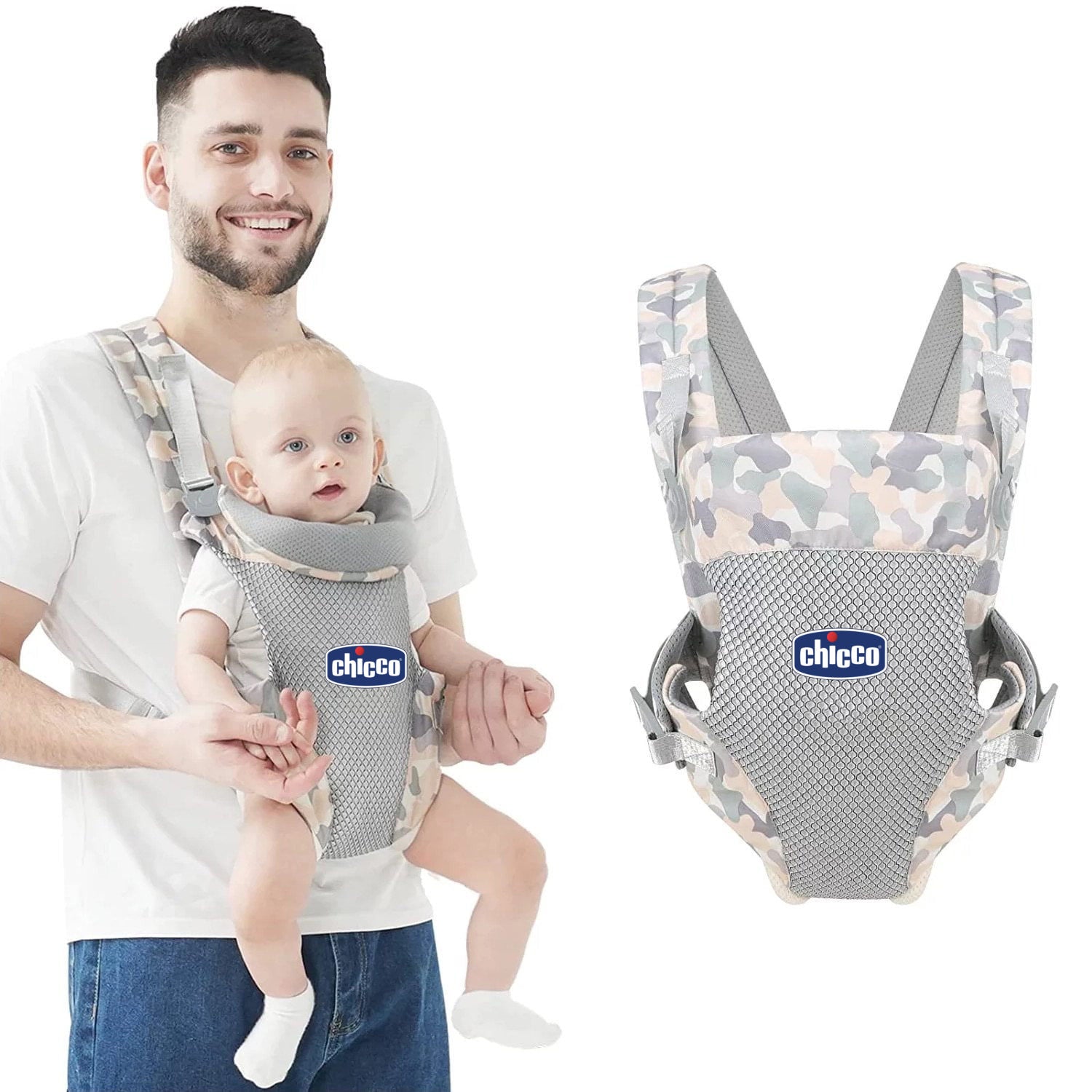 Chicco EasyFit Porte-bébé ergonomique pour bébés…