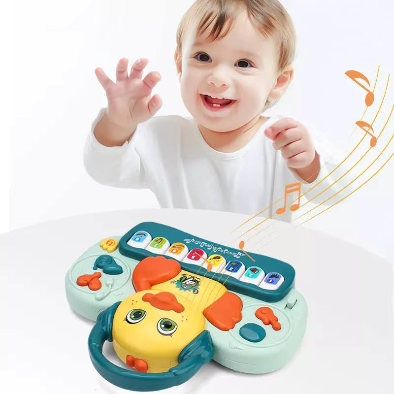 Piano Canard Musical avec Lumières – Jouet Éducatif Enfant