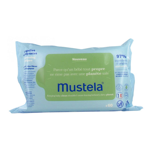 MUSTELA LINGETTE NATURELLE 60U