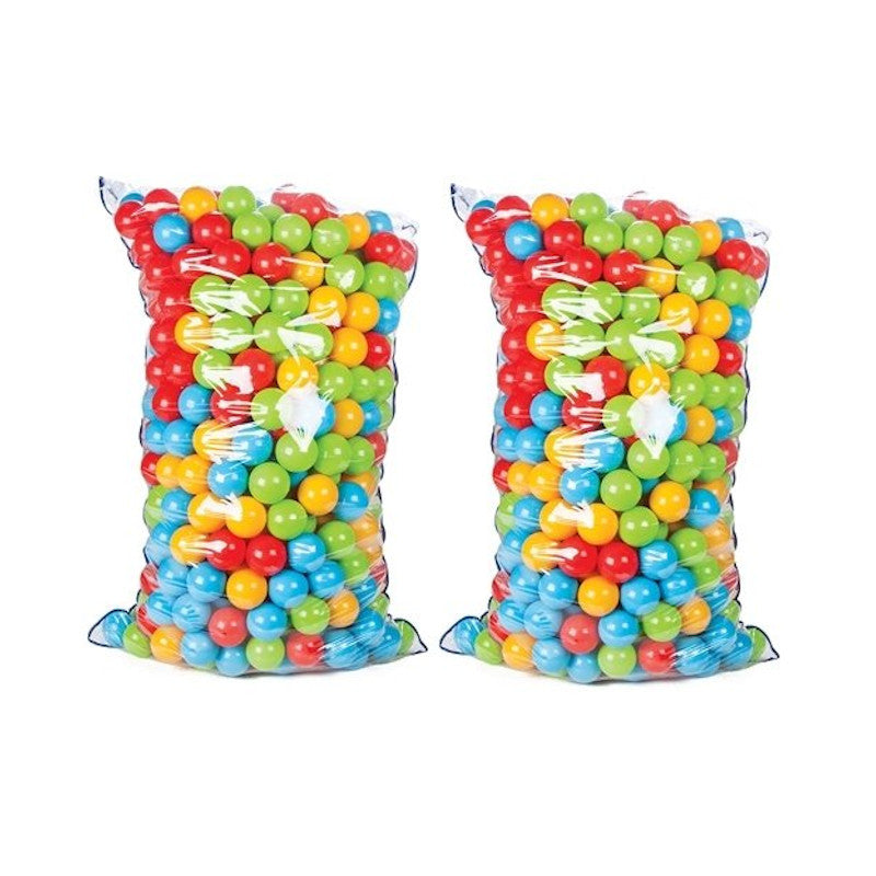 500 Balles Multicolores Pilsan de 6 cm pour Piscine à Balles