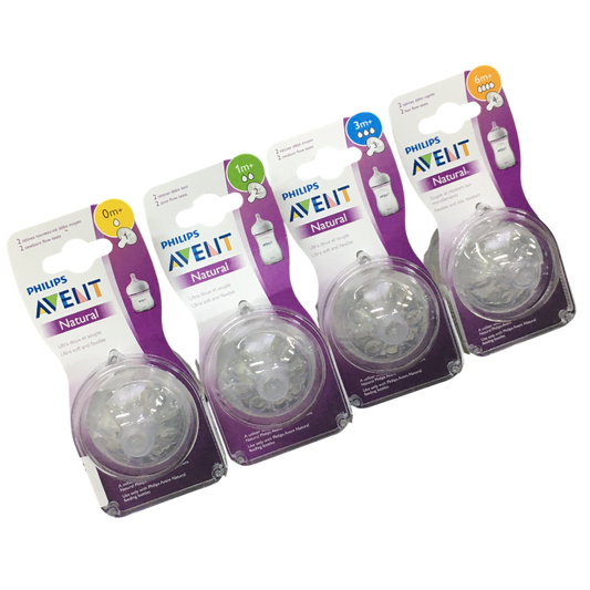 AVENT NATURAL 2 TETINES   #Promo100dh