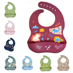 Bavoir silicone Modèle 2025 Grand taille