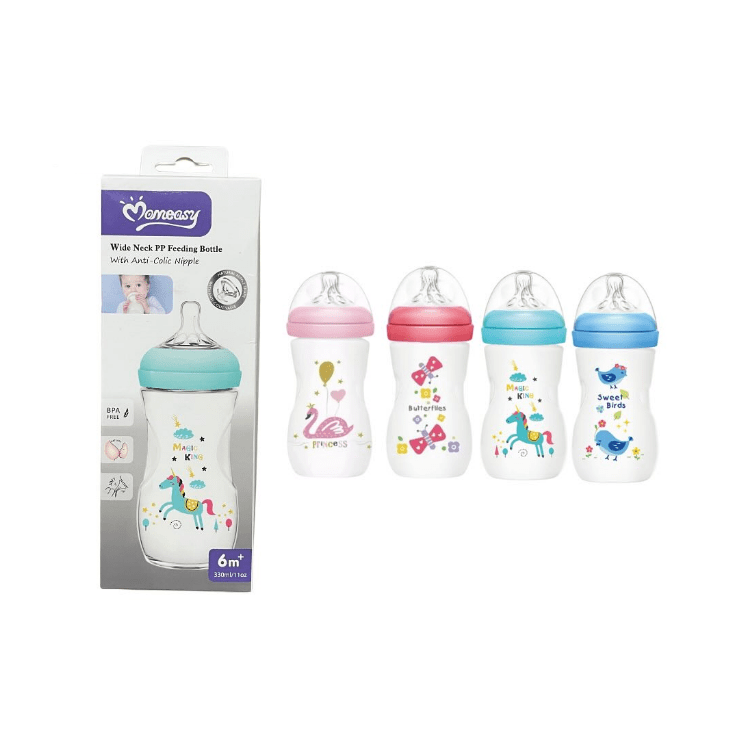 Biberon Momeasy 330ml/11oz Col Large   6M+