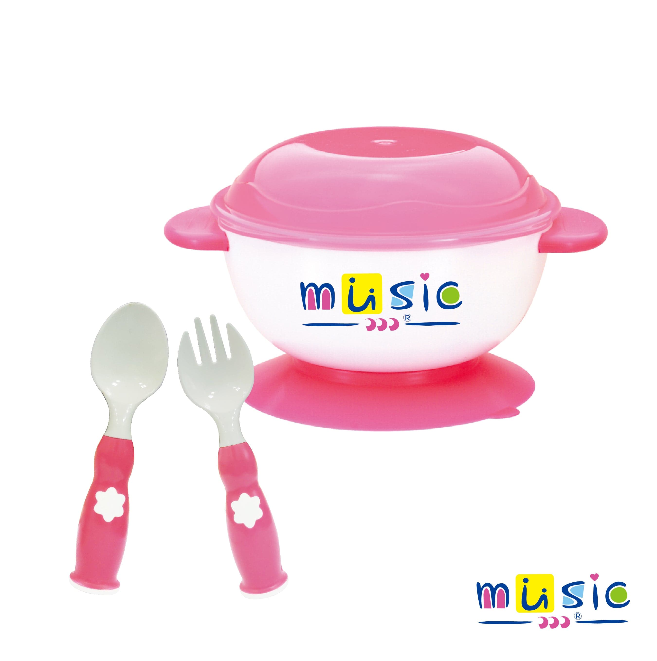 Bol d’aspiration bébé anti-dérapant – MUSIC