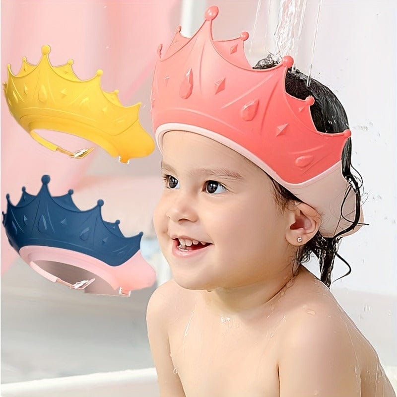 Bonnet de Douche bébé  Protège les yeux et les oreilles de l’eau et du savon