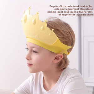 Bonnet de Douche bébé  Protège les yeux et les oreilles de l’eau et du savon