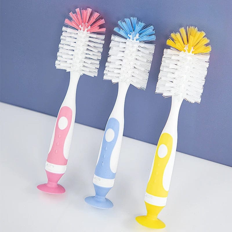 Brosse de nettoyage pour mangeoire  nettoyeur de tête à rotation à 360 degrés