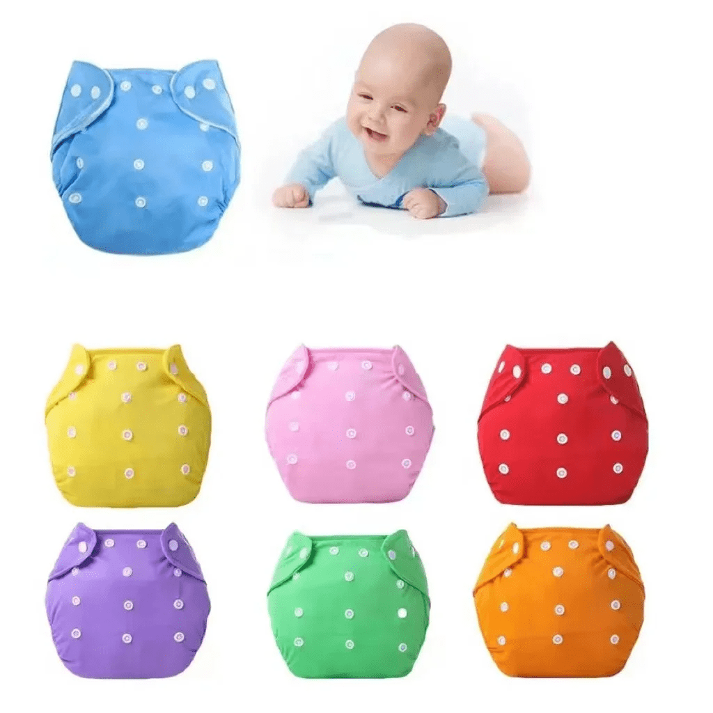 Couches lavables et réutilisables pour bébé