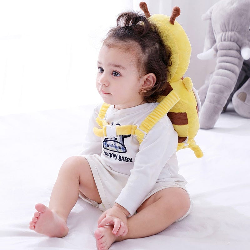 Coussin de Protection la tête et le dos du bébé  jaune