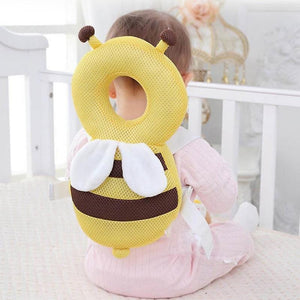 Coussin de Protection la tête et le dos du bébé  jaune