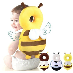 Coussin de Protection la tête et le dos du bébé  jaune