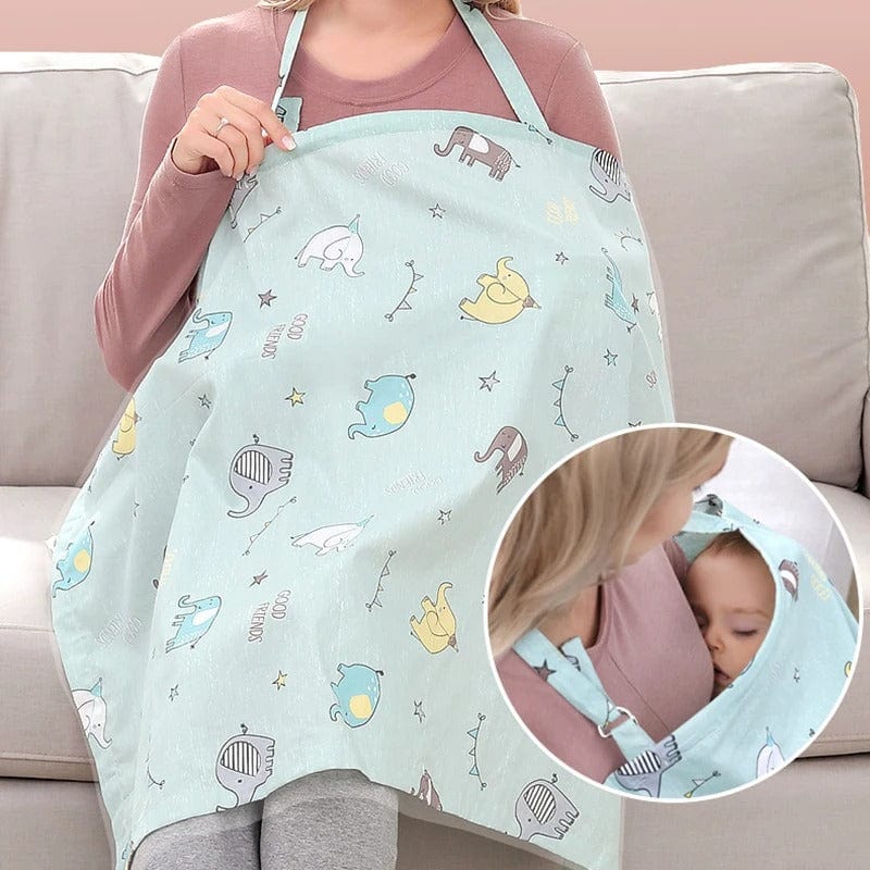 Couverture d'allaitement multifonction pour bébé 100% cotton