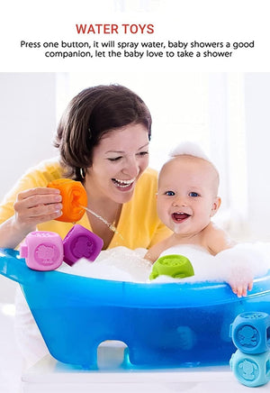 Cubes sensoriels Montessori bébé silicone – 10 pièces