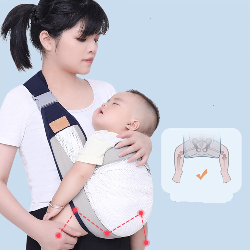 Echarpe bébé respirant, porte-bébé pour nouveau-né, réglable