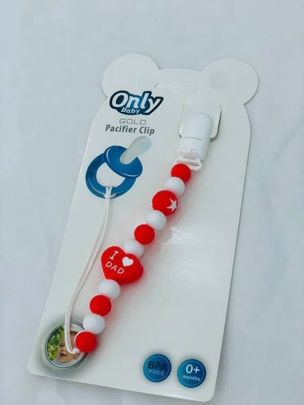 Attache-Tétine Fantaisie Bébé – Élégante & Pratique