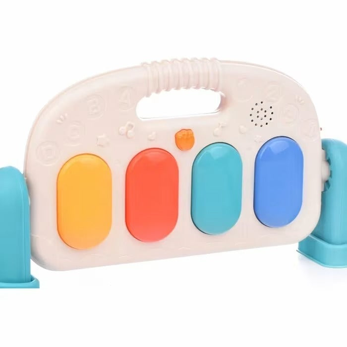 Tapis d'Éveil Bébé avec Piano Musical – Gym Multifonction