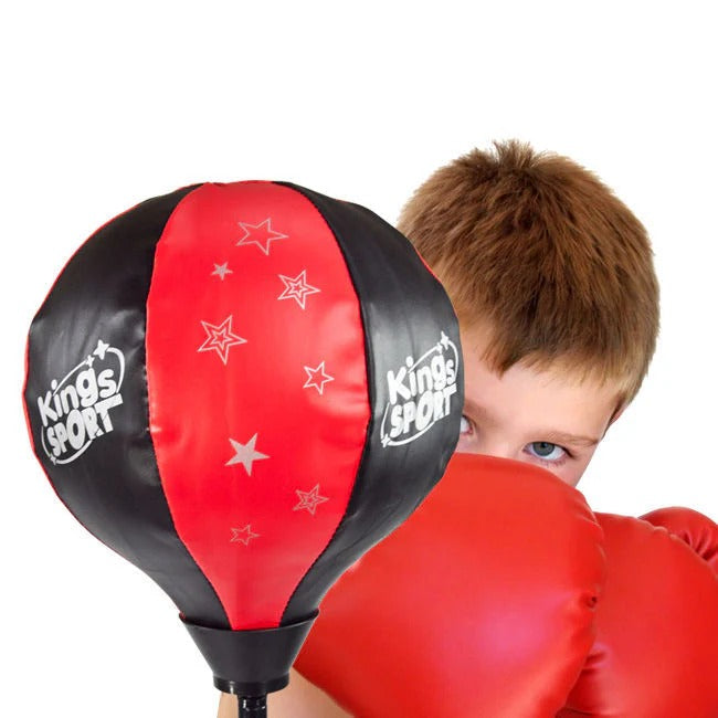Set de Boxe Enfant avec Sac Autoportant & Gants