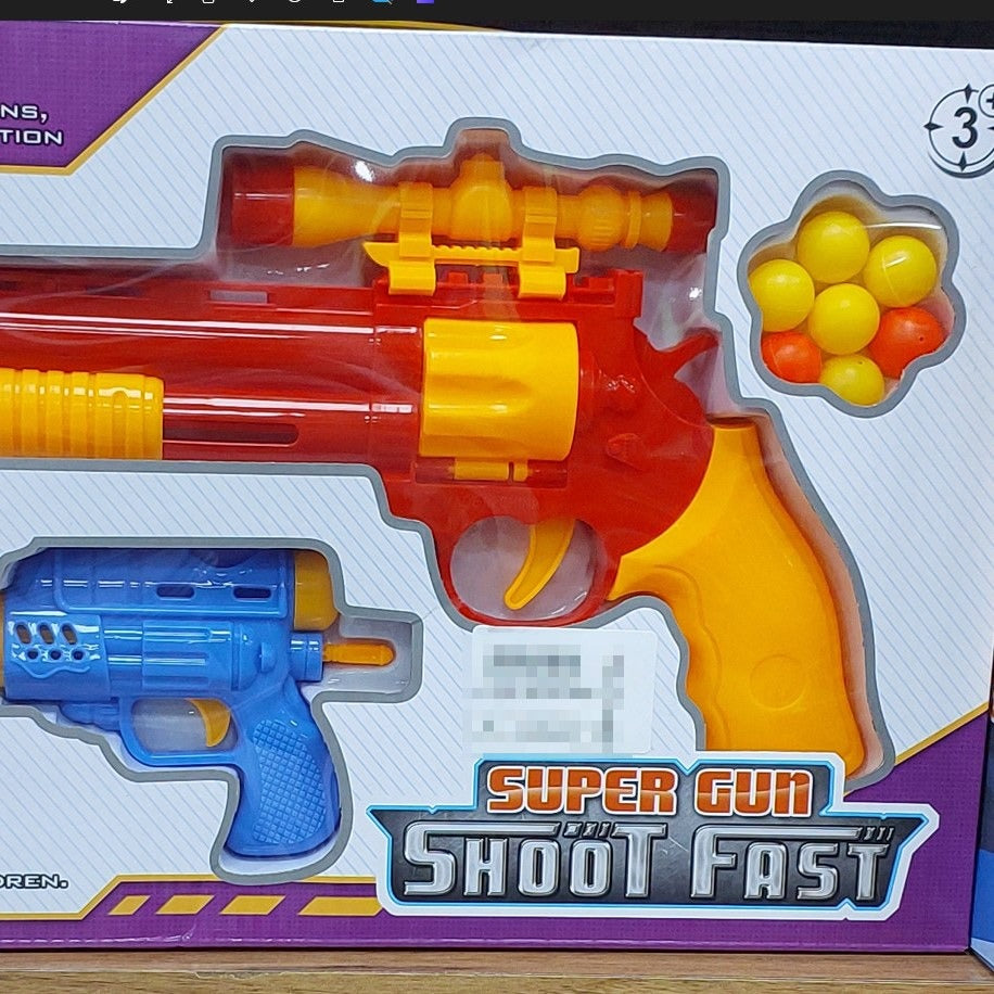 Pistolet Lance-Balles Enfant – Jouet Ludique & Éducatif