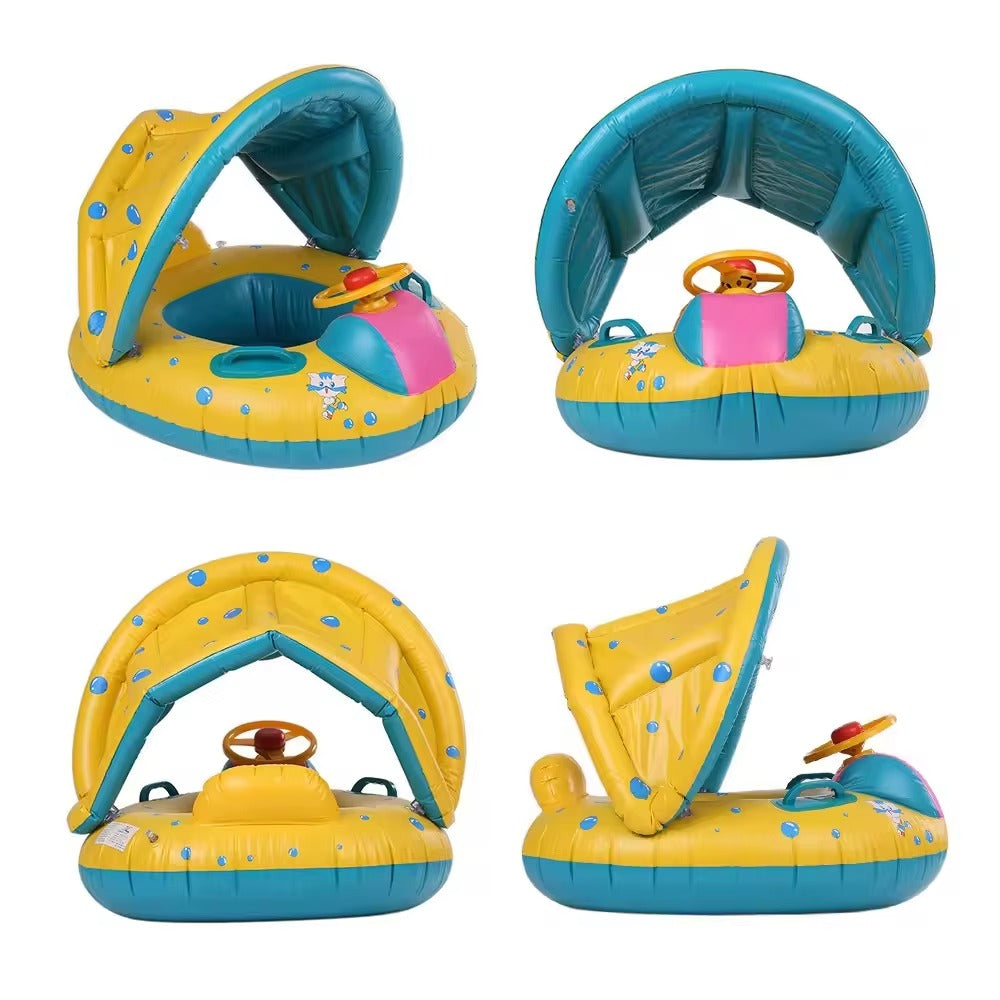 Bouée Gonflable Bébé avec Siège – Anneau de Natation Sécurisé
