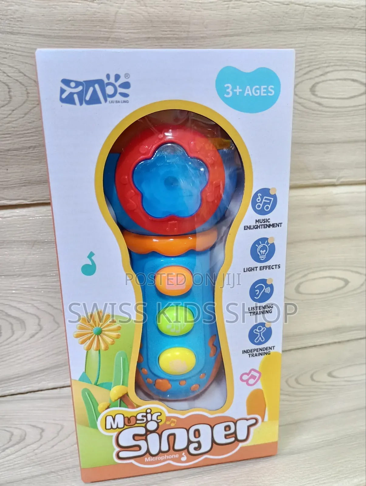 Microphone Musical Bébé – Mini Hochet Sonore