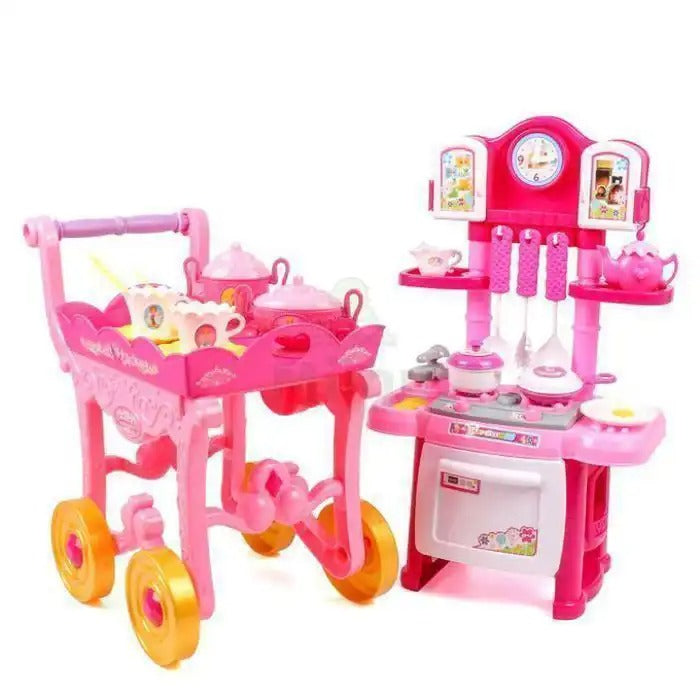 Cuisine Enfant 2 en 1 – Set 49 Pièces Little Chef
