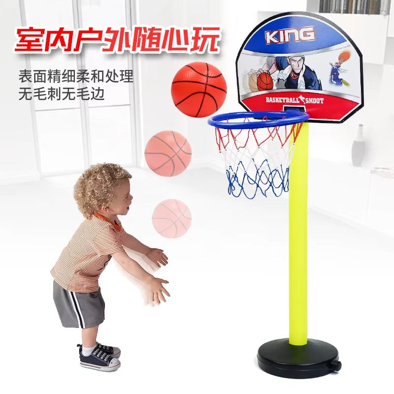 Panier de Basket Enfant Réglable – Mini But Intérieur & Extérieur avec Pompe