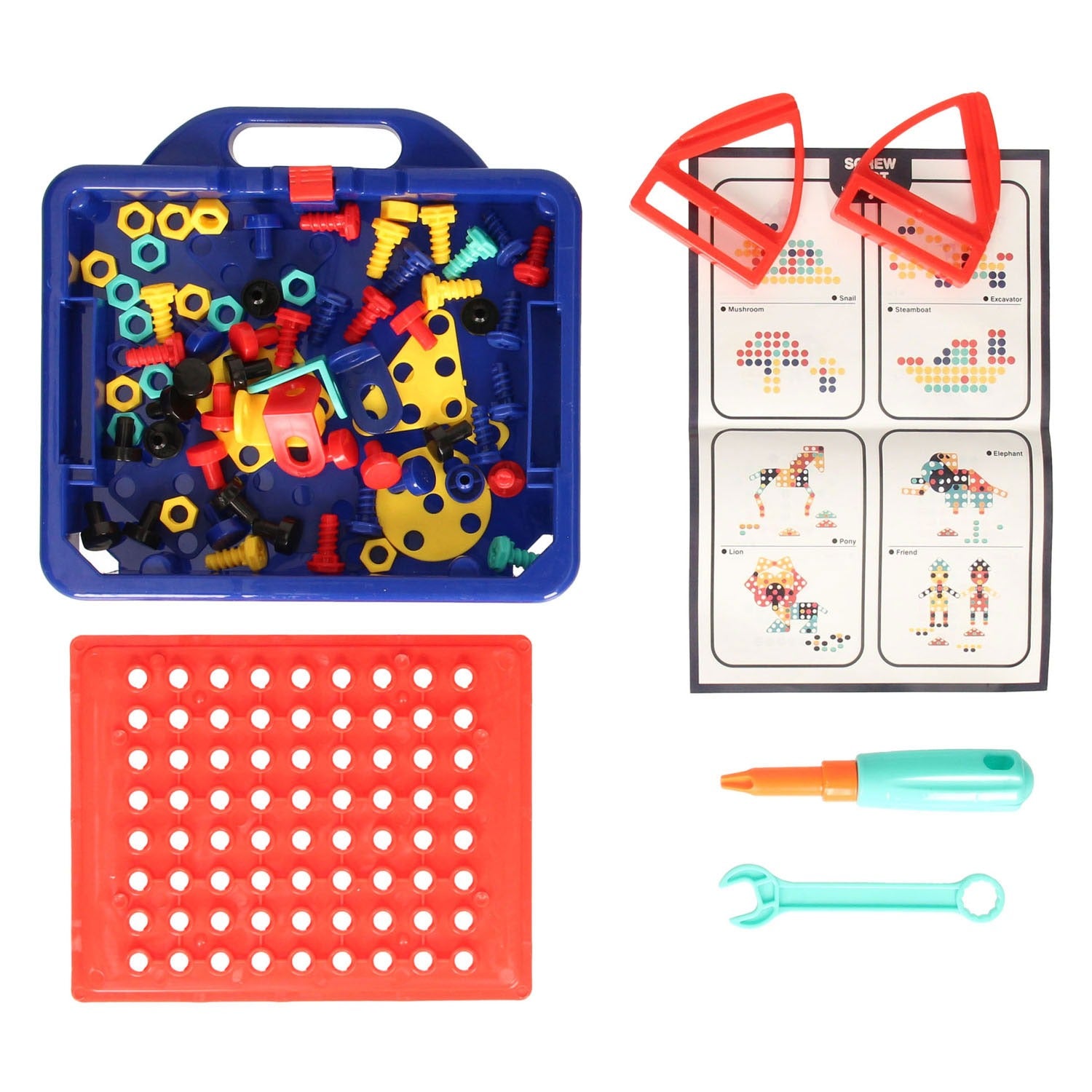 Valisette Petit Ingénieur – Jeu de Vissage Éducatif pour Enfants