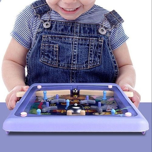 Mini Flipper Enfant – Jeu d’Arcade de Table Interactif