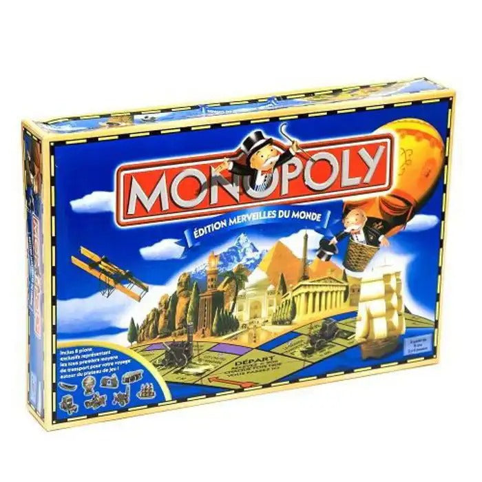 Monopoly Merveilles du Monde – Jeu de Société Édition Spéciale