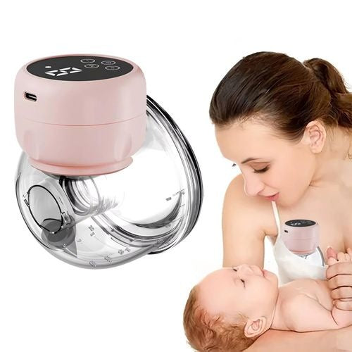 Tire-Lait Électrique Portable – Mains Libres avec Écran LED