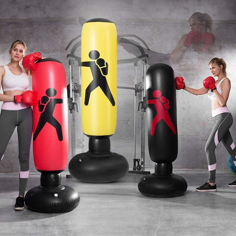 Sac de Boxe Gonflable Autoportant pour Enfant & Adulte