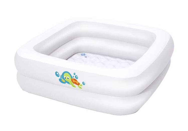 Bestway Piscine Gonflable Carrée FLUO 86x86x25cm